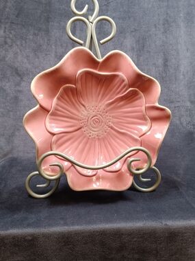 A Special Place Pink Ceramic Serving Piece By A Special Place 2004
